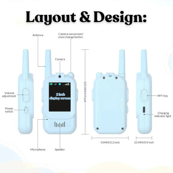 Premium Video Walkie Talkie