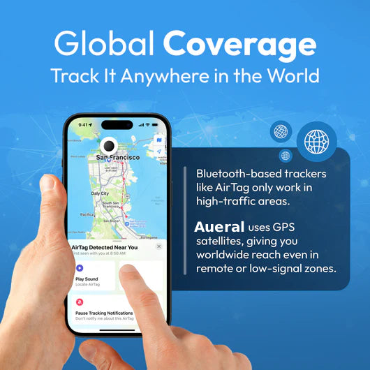 Aueral™ Tracker - Not Just a GPS Car Tracker. Your Everything Finder.