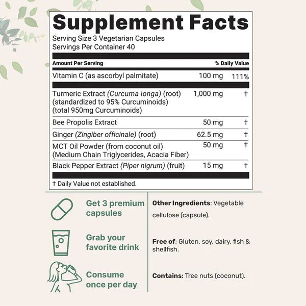 Aueral™ 6-in-1 Turmeric Curcumin