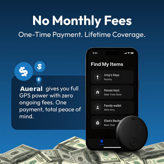Aueral™ Tracker - Not Just a GPS Car Tracker. Your Everything Finder.
