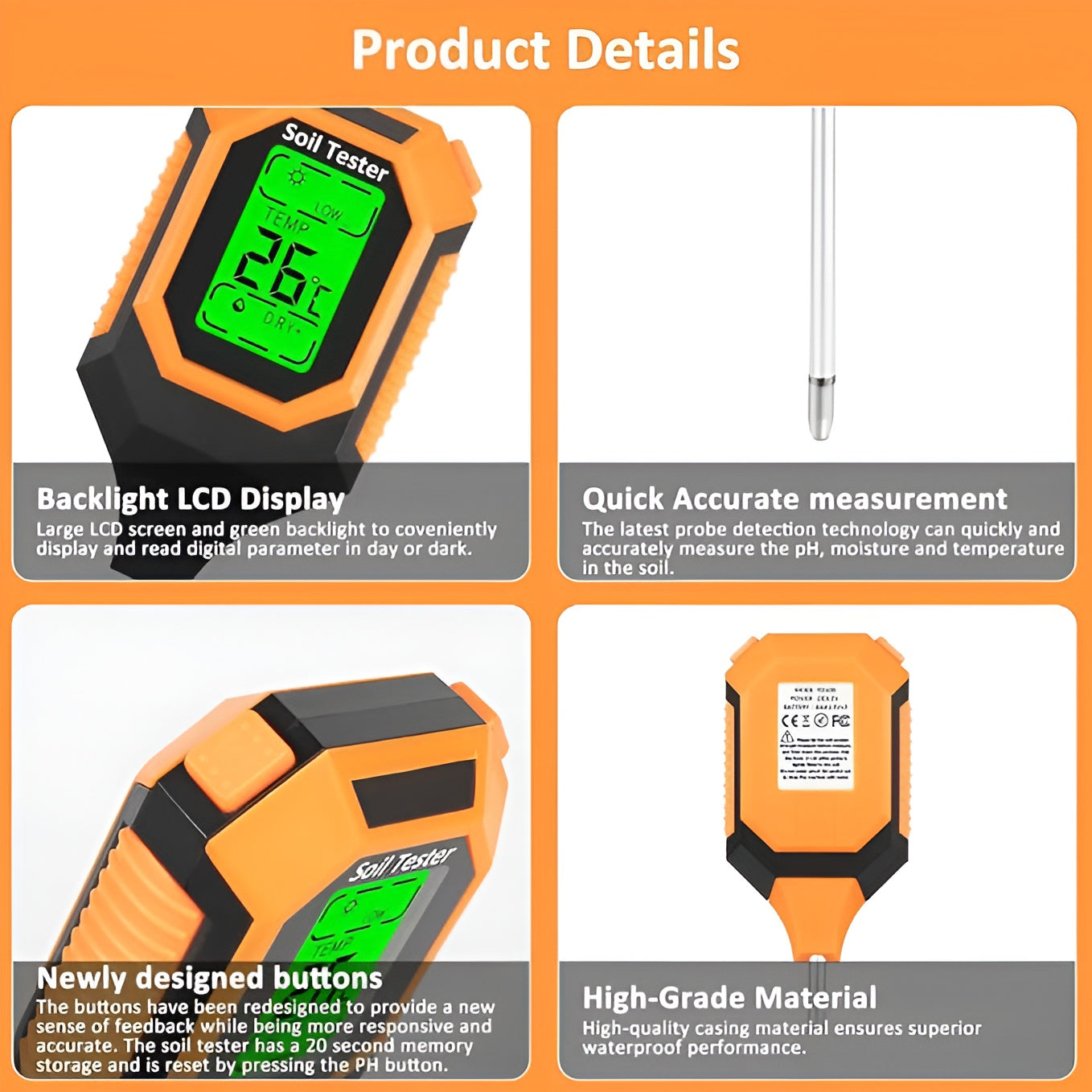 4-in-1 Soil Tester
