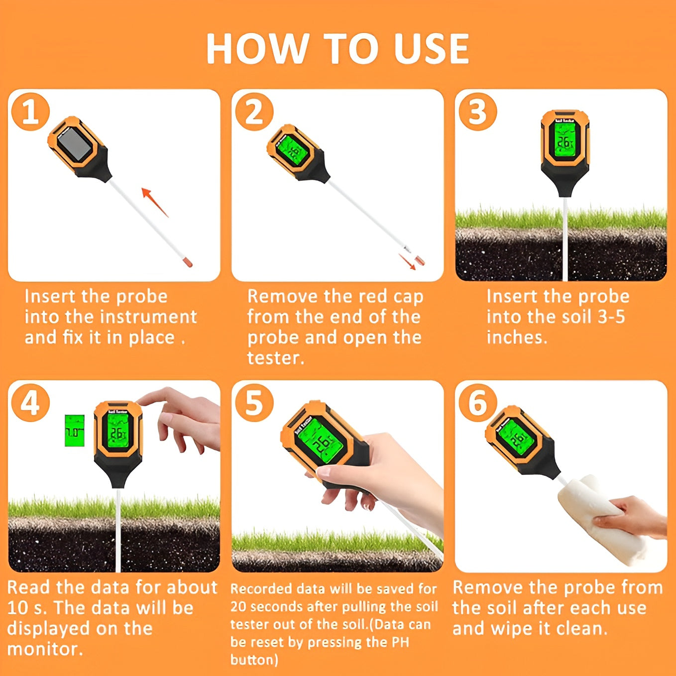 4-in-1 Soil Tester