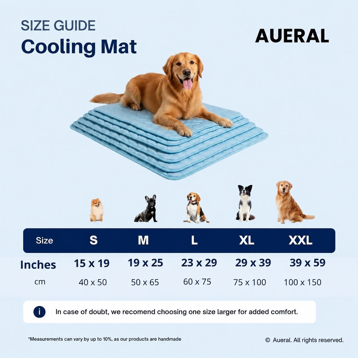 Aueral™ Cooling Dog Mat