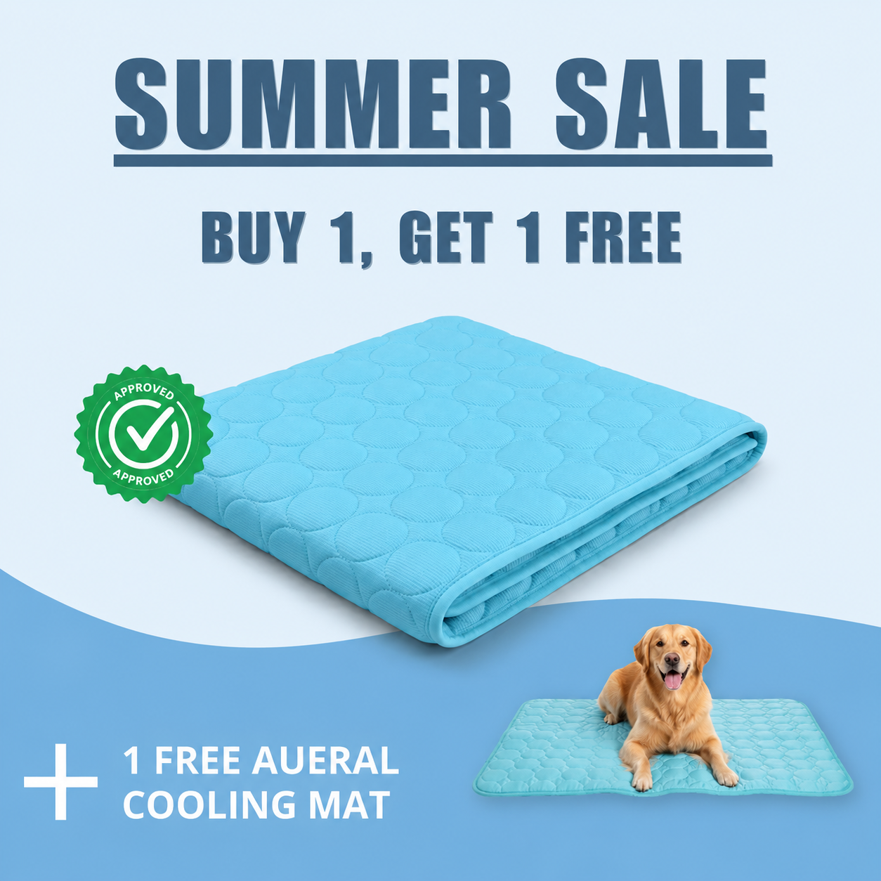 Aueral™ Cooling Dog Mat