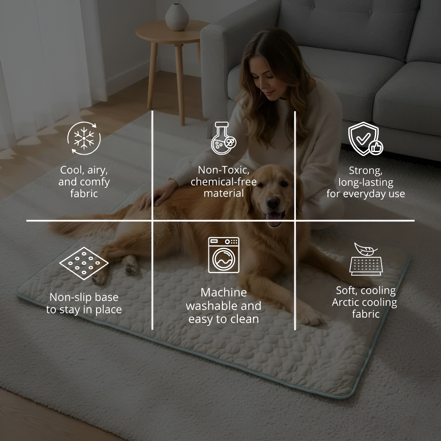 Aueral™ Cooling Dog Mat