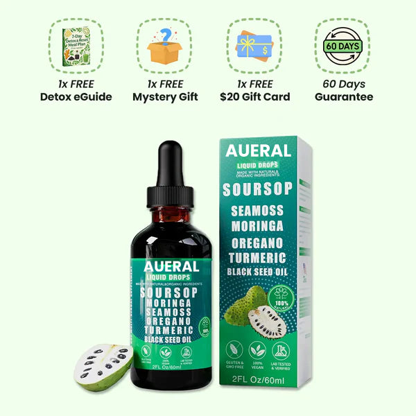 100% Organic 10-in-1 Soursop Extract Drops